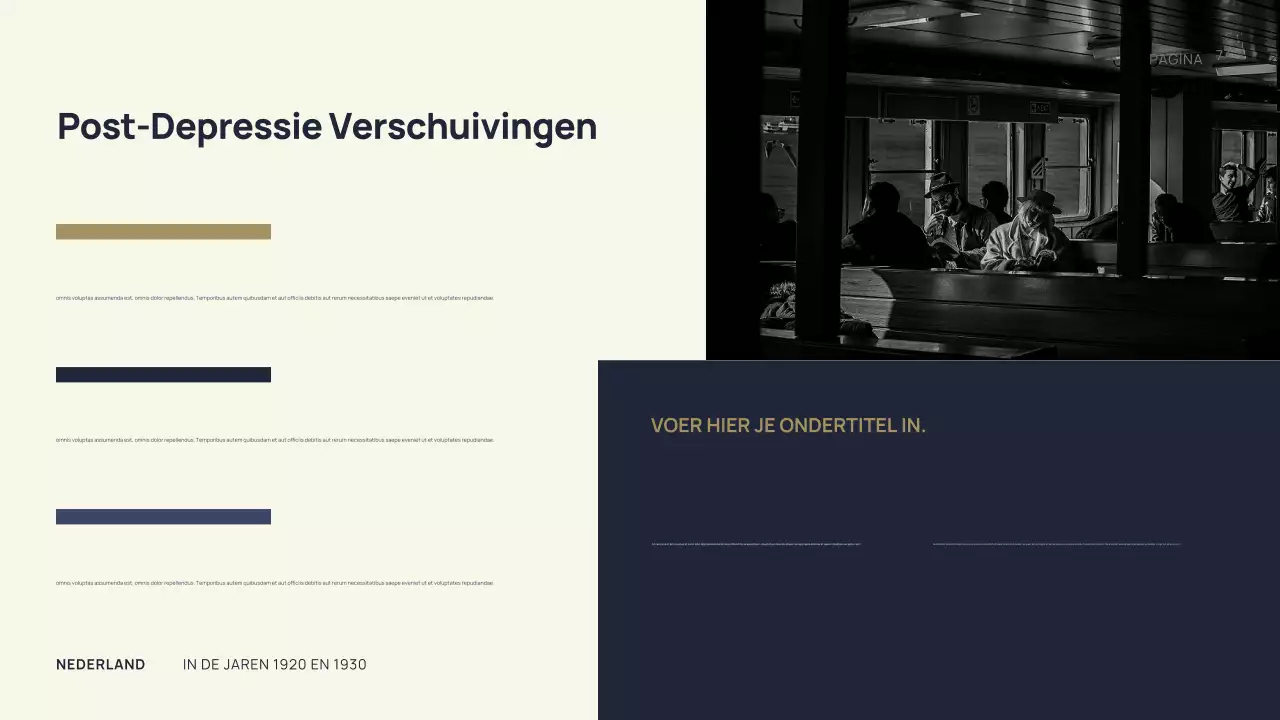 Presentatie over de geschiedenis van Black Vintage