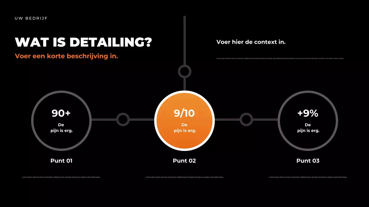 Presentatie van de zwarte moderne autogids