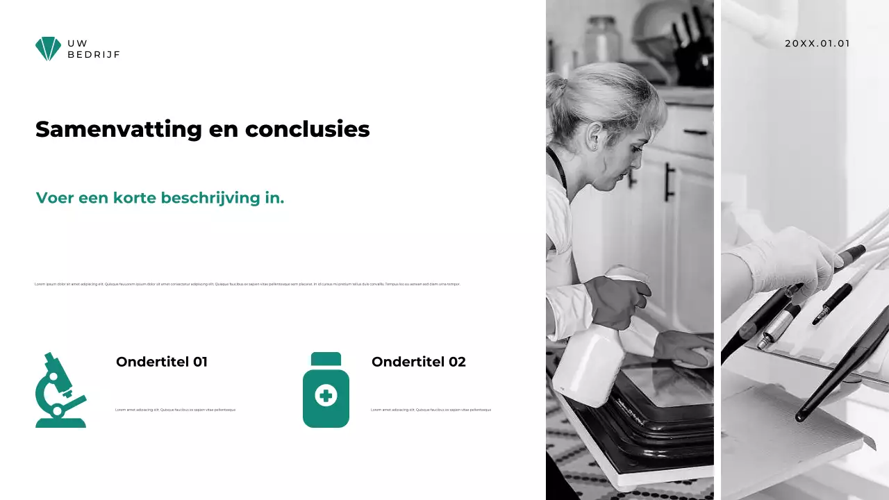 Beige Vintage Sanitair Presentatie