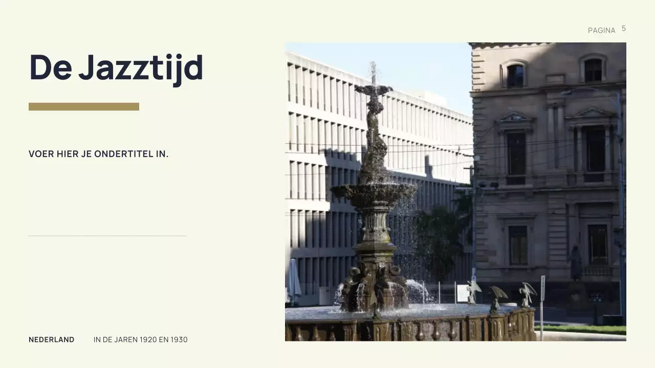 Presentatie over de geschiedenis van Black Vintage