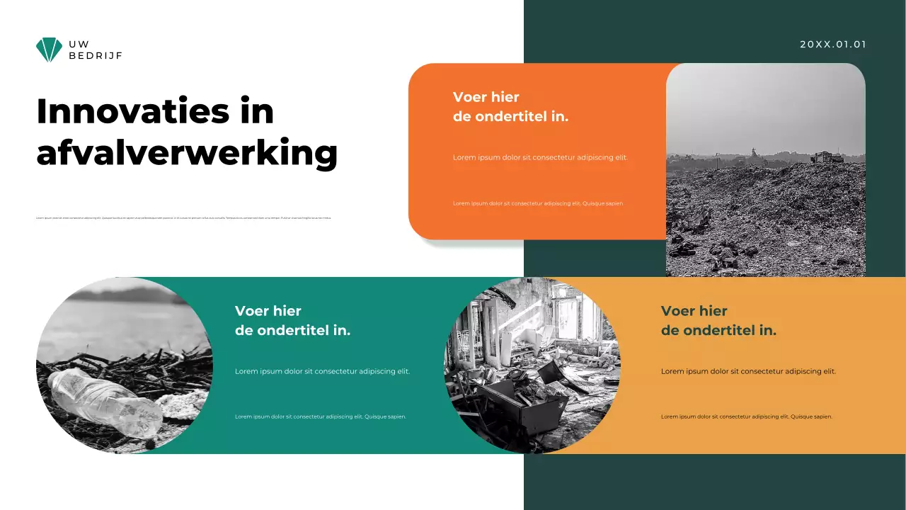 Beige Vintage Sanitair Presentatie