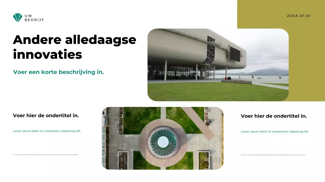 Beige Vintage Sanitair Presentatie