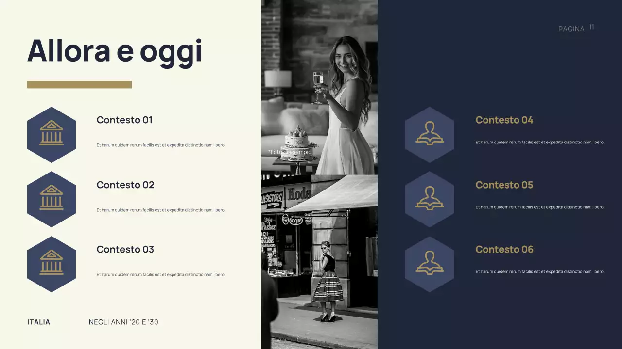 Presentazione della storia dell'annata nera