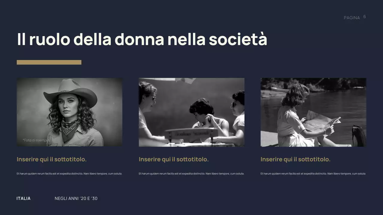 Presentazione della storia dell'annata nera