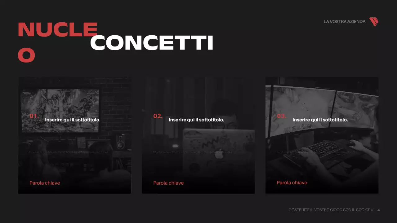 Presentazione del corso Red Cyber ​​Game