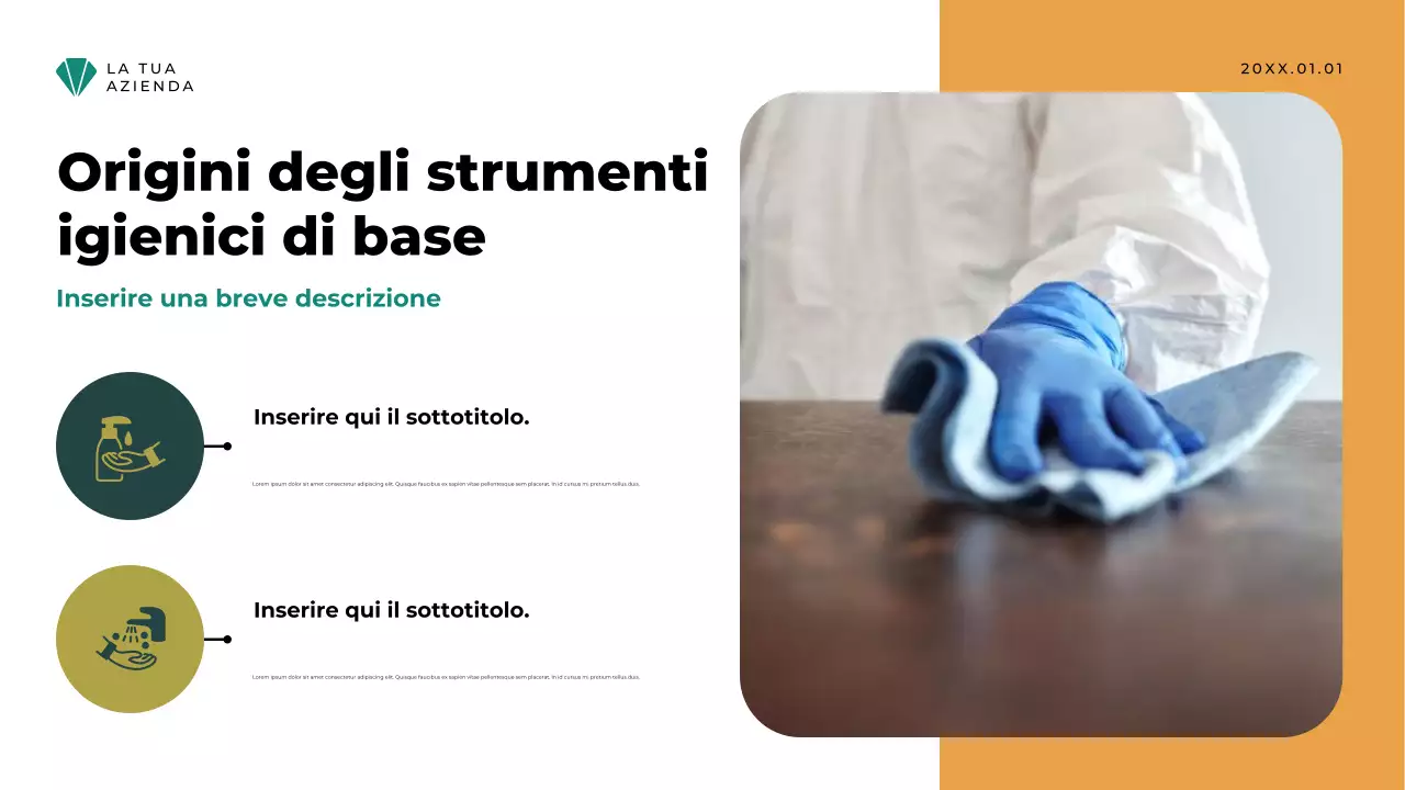 Presentazione di Beige Vintage Sanitary