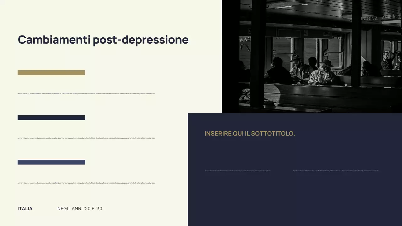 Presentazione della storia dell'annata nera