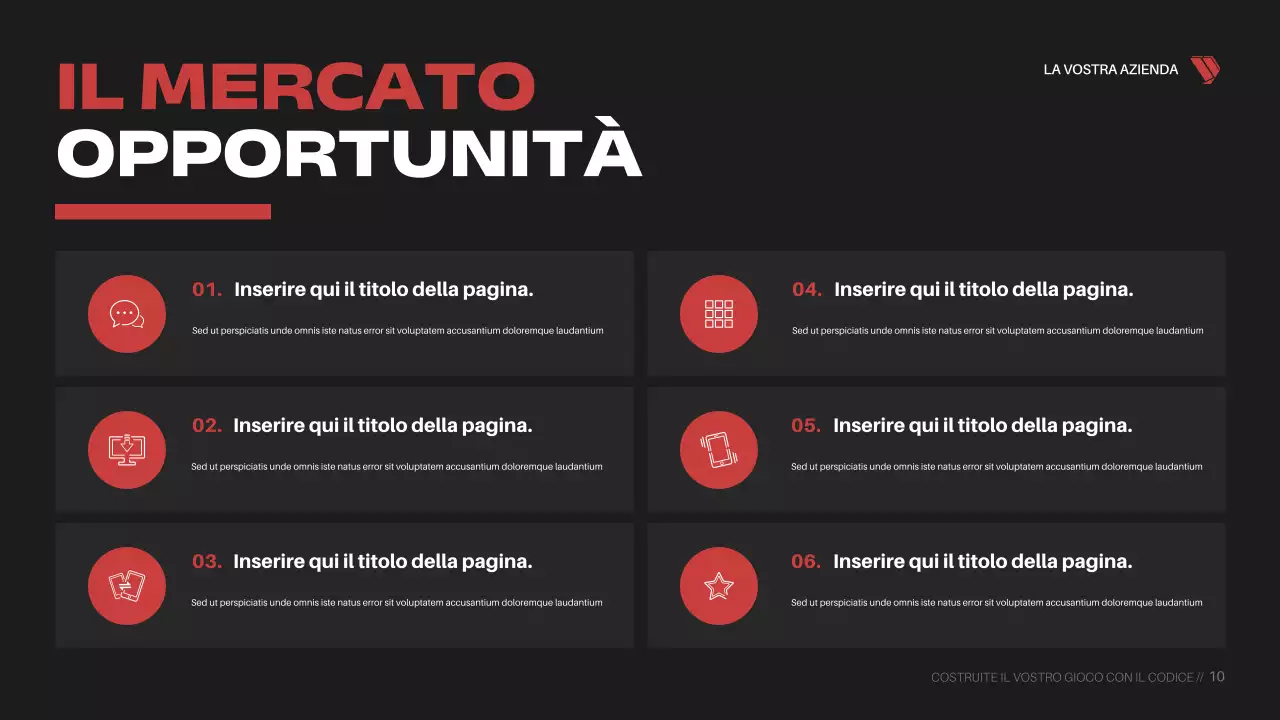 Presentazione del corso Red Cyber ​​Game