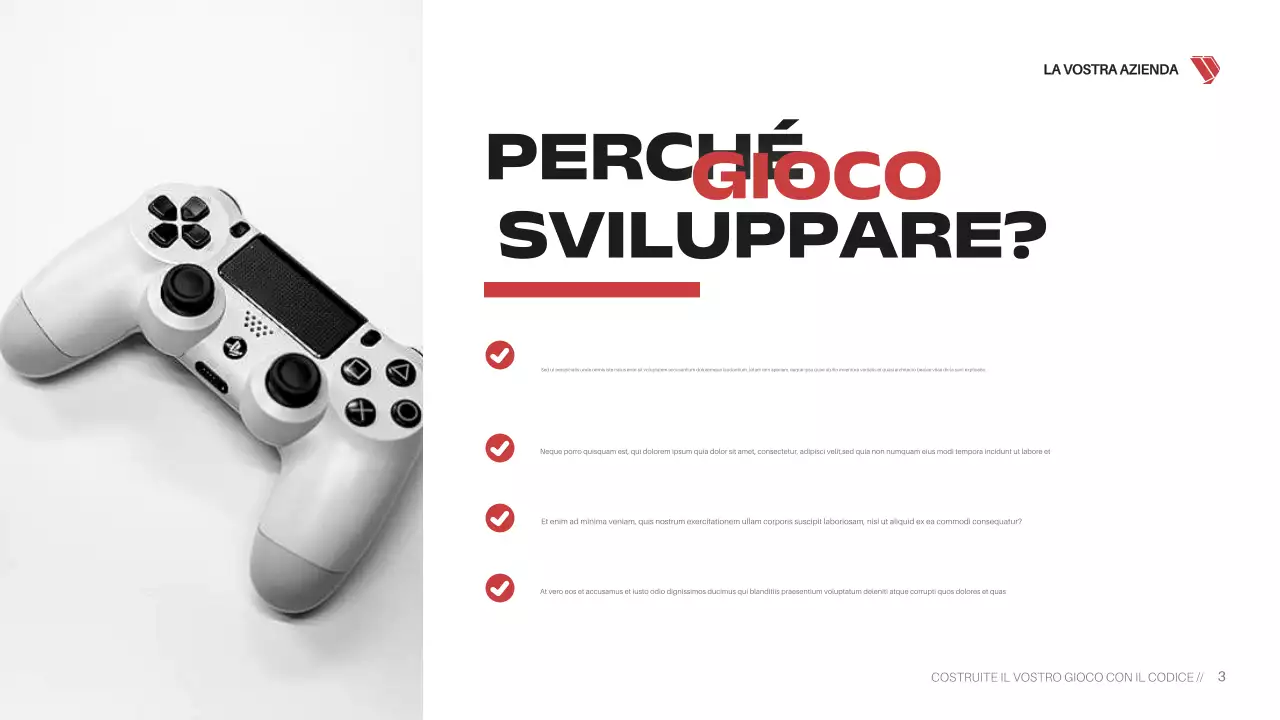 Presentazione del corso Red Cyber ​​Game