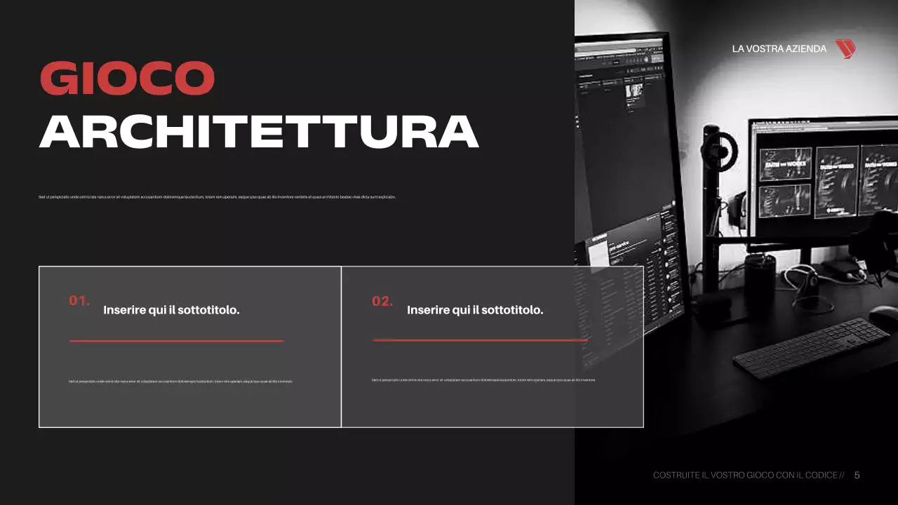 Presentazione del corso Red Cyber ​​Game