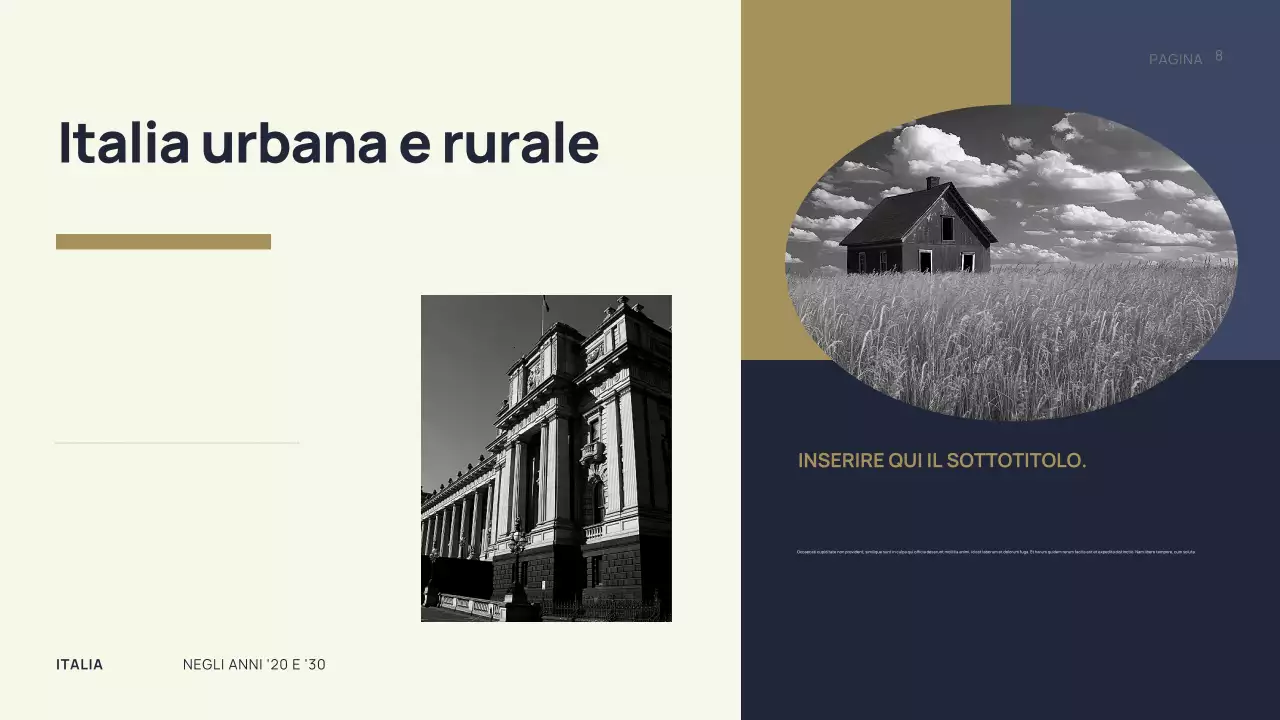 Presentazione della storia dell'annata nera