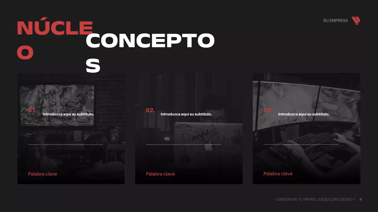 Presentación del curso Red Cyber ​​Game