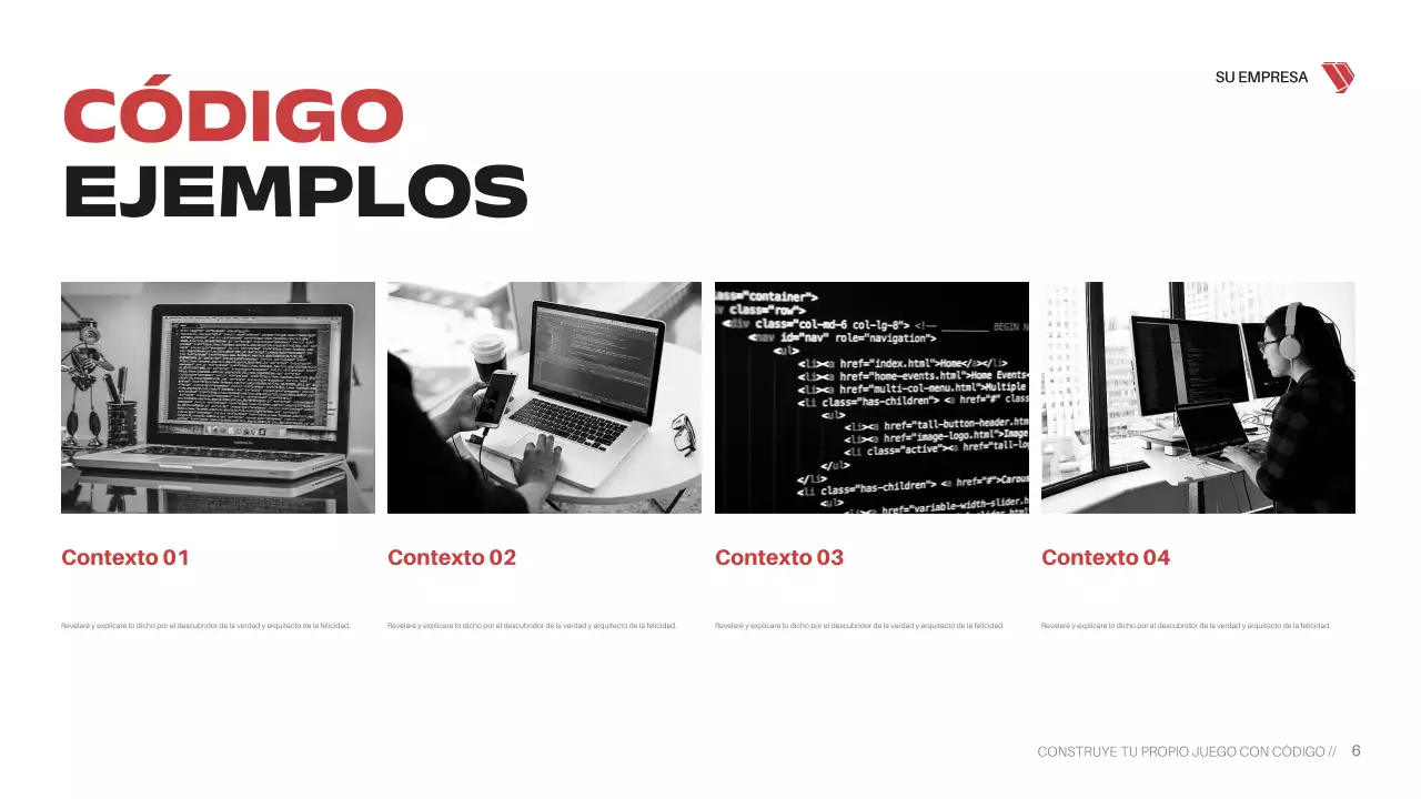 Presentación del curso Red Cyber ​​Game