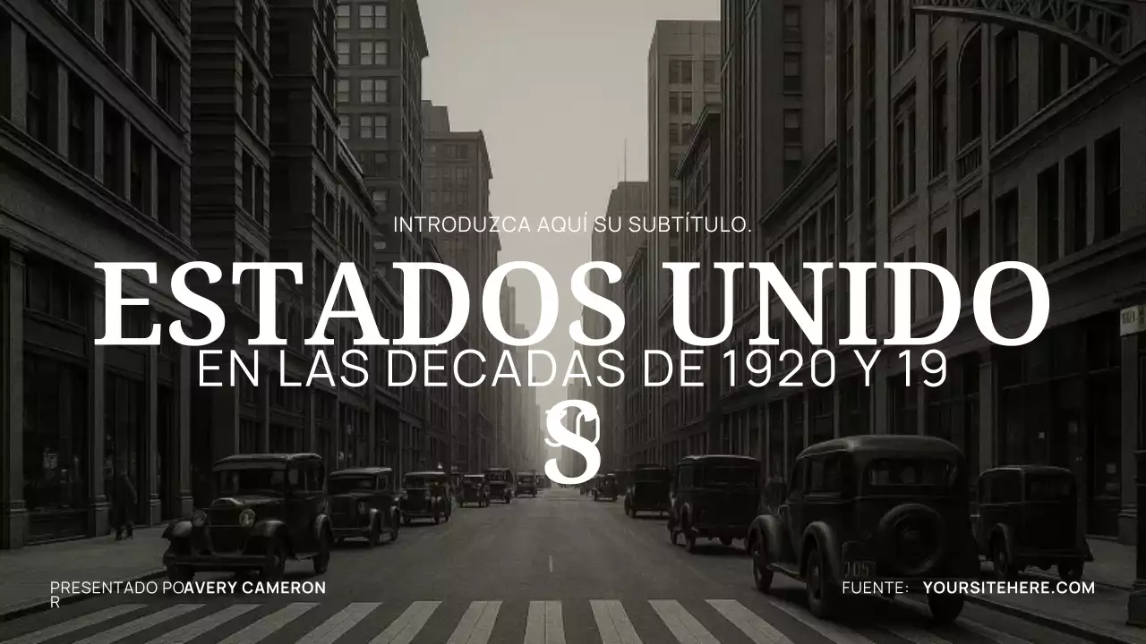 Presentación de la historia de la época negra