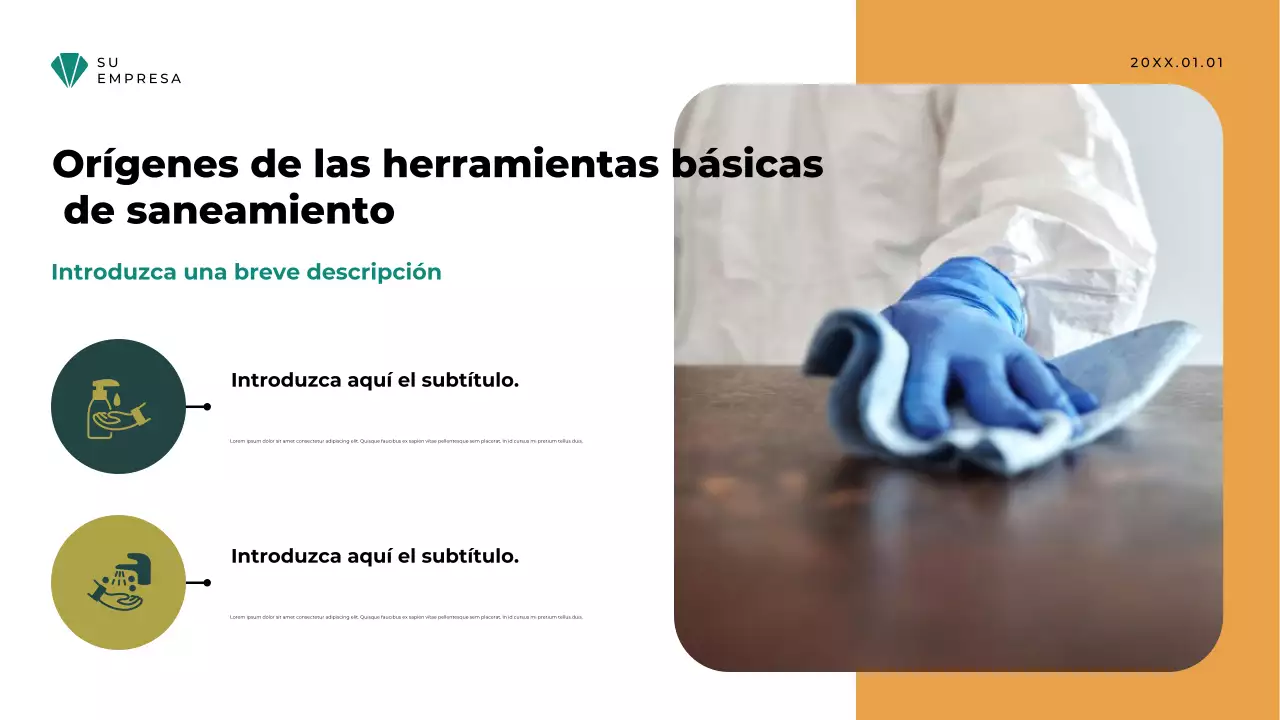 Presentación de Saneamiento Vintage Beige