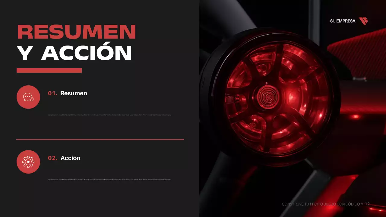 Presentación del curso Red Cyber ​​Game