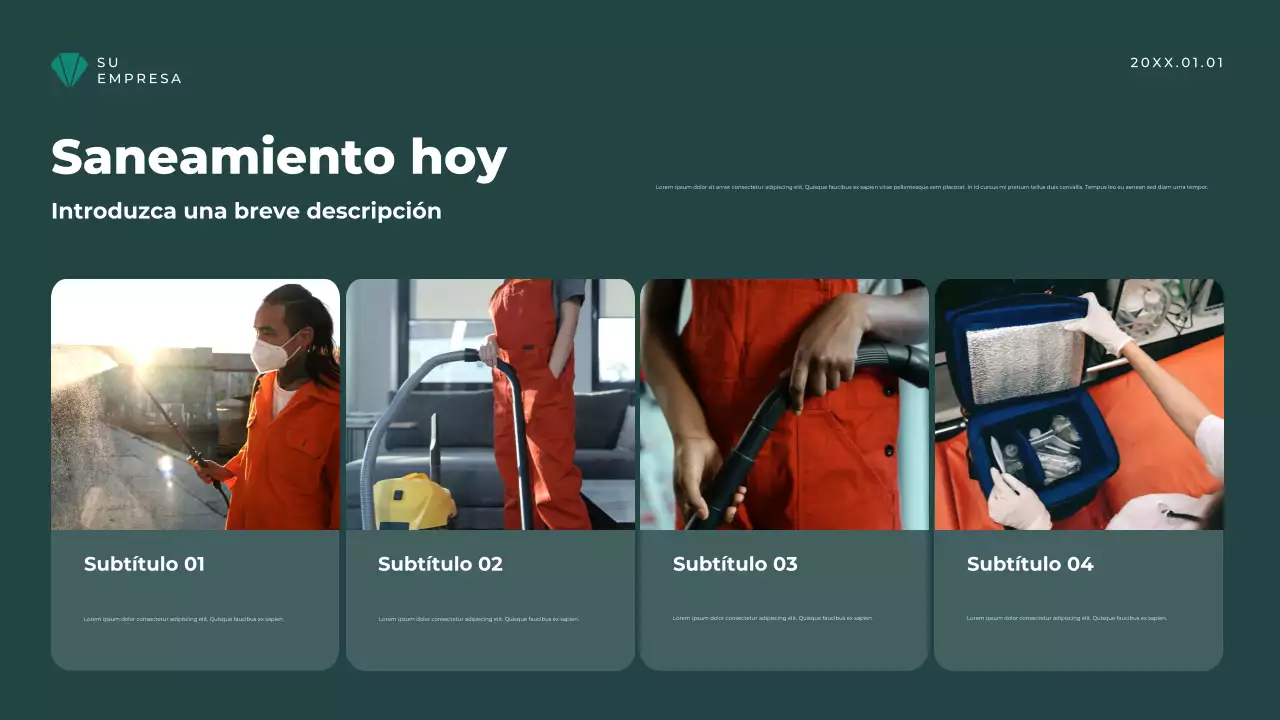 Presentación de Saneamiento Vintage Beige