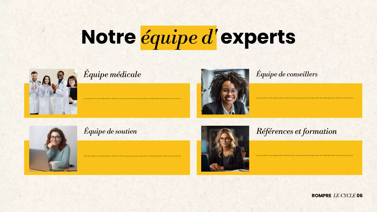 Présentation sur la guérison moderne de la toxicomanie