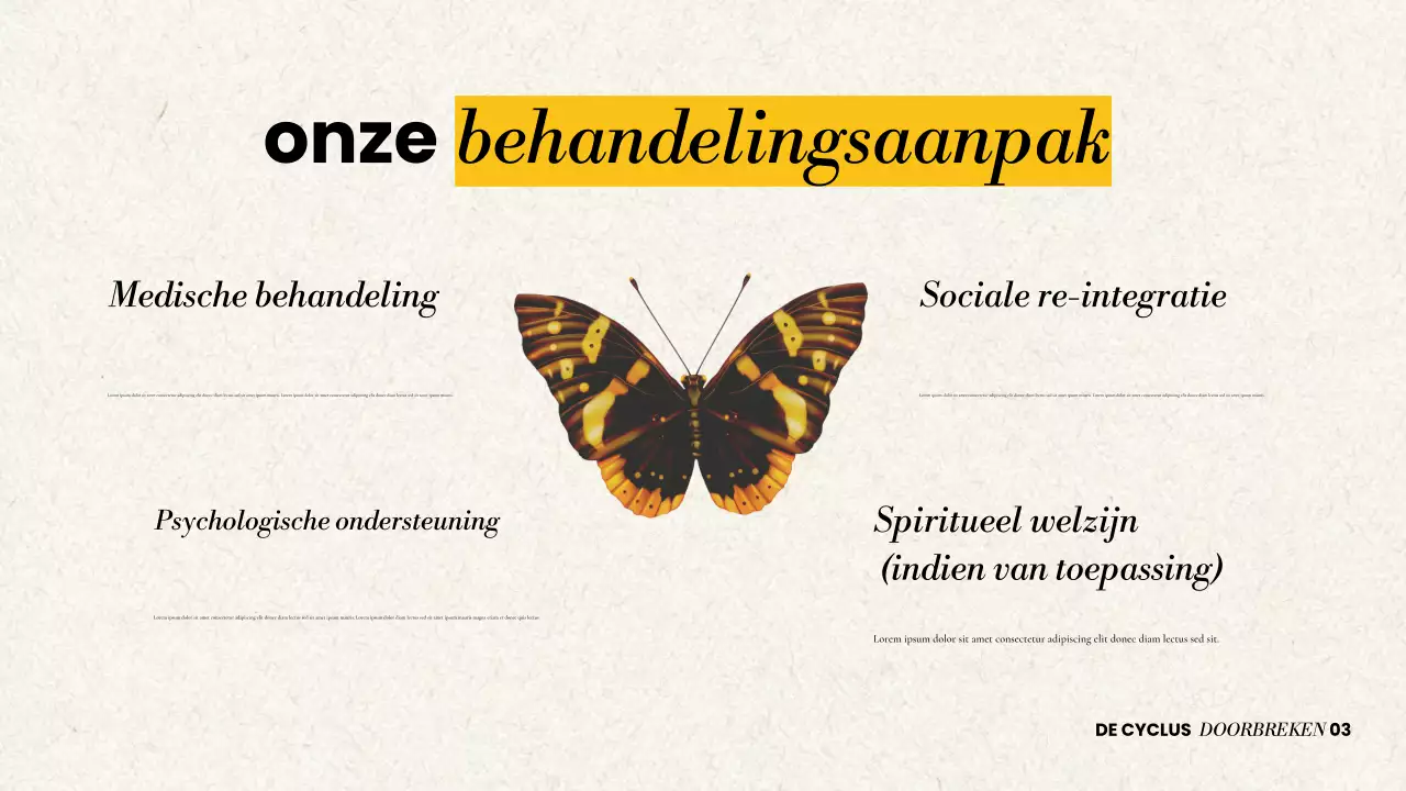 Presentatie over modern herstel van middelenmisbruik