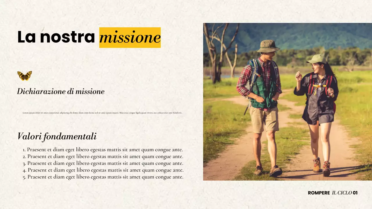 Presentazione moderna sul recupero dall'abuso di sostanze