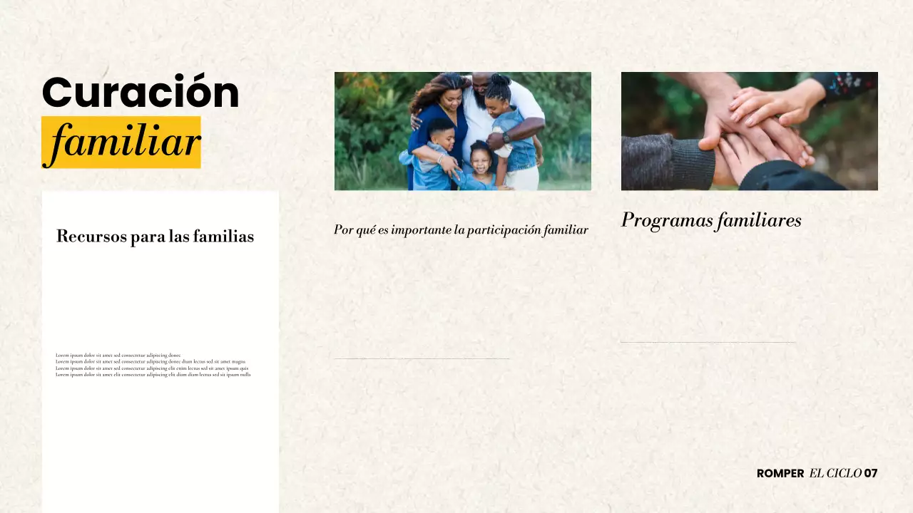 Presentación sobre la recuperación moderna del abuso de sustancias