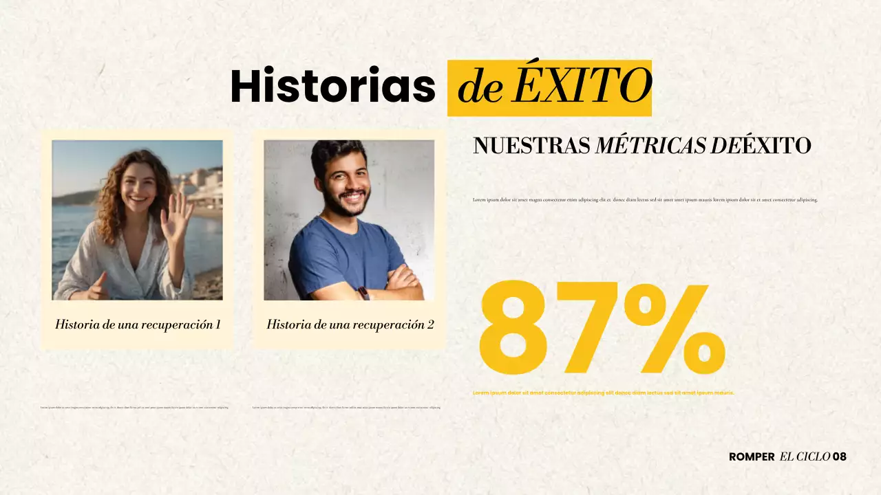 Presentación sobre la recuperación moderna del abuso de sustancias