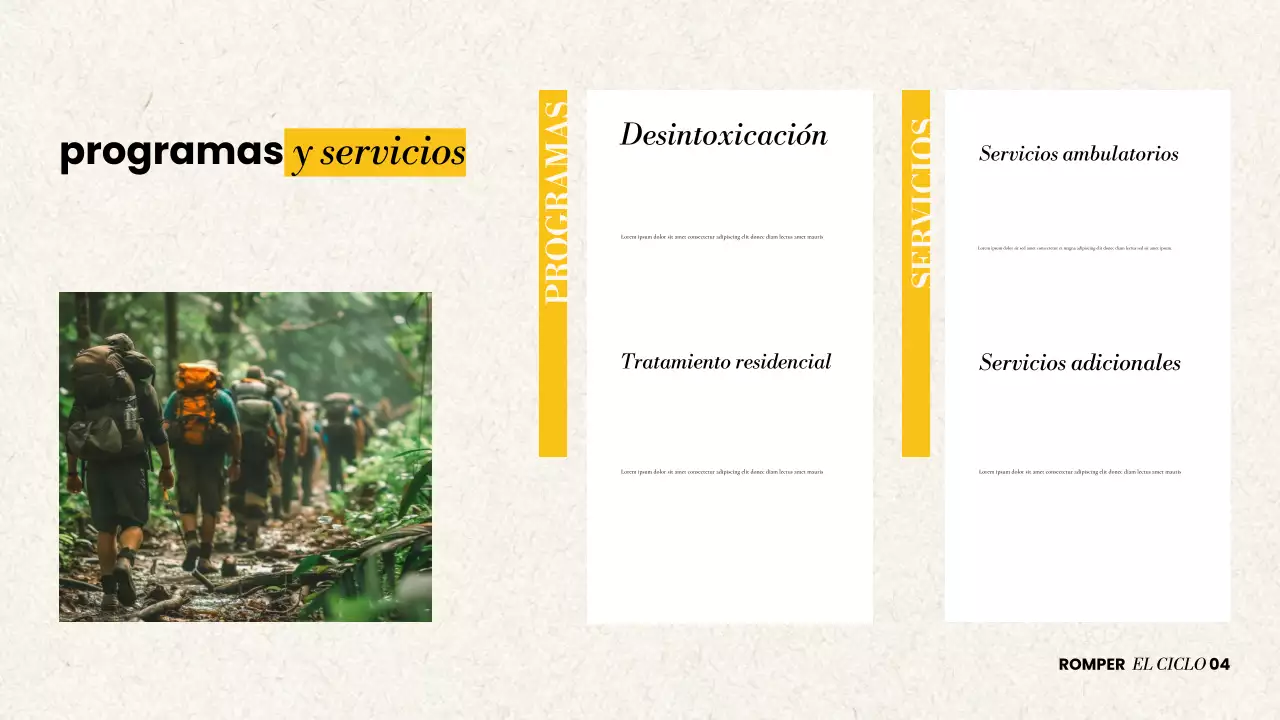 Presentación sobre la recuperación moderna del abuso de sustancias