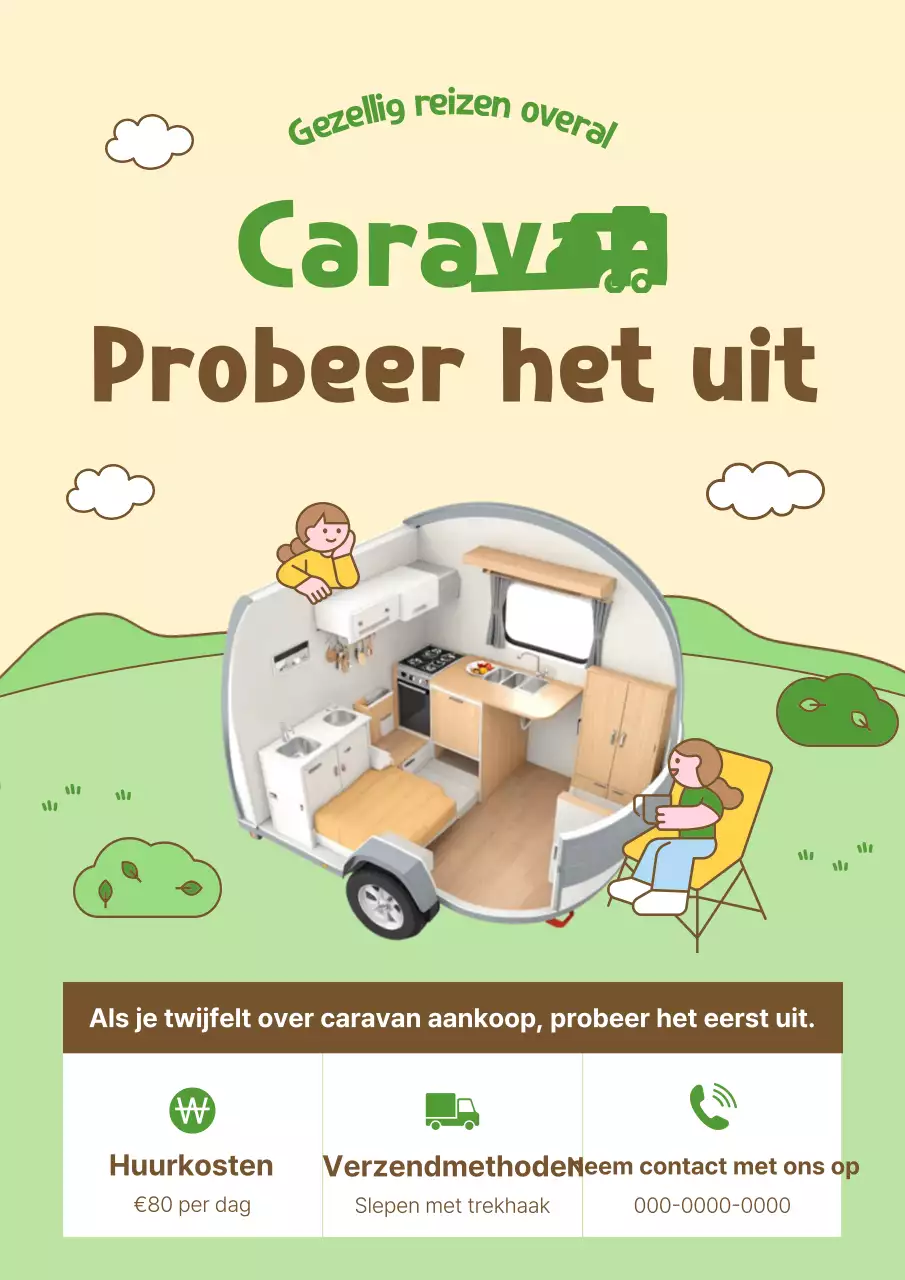 Beige Clean Travel Promotie