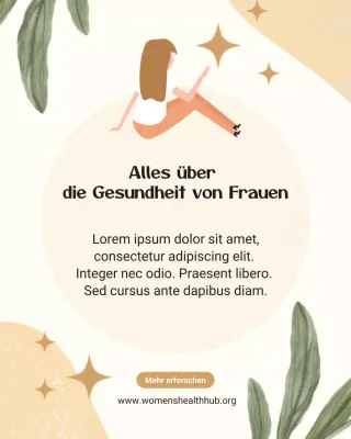 Beige Minimal Health-Promotion-Instagram-Post