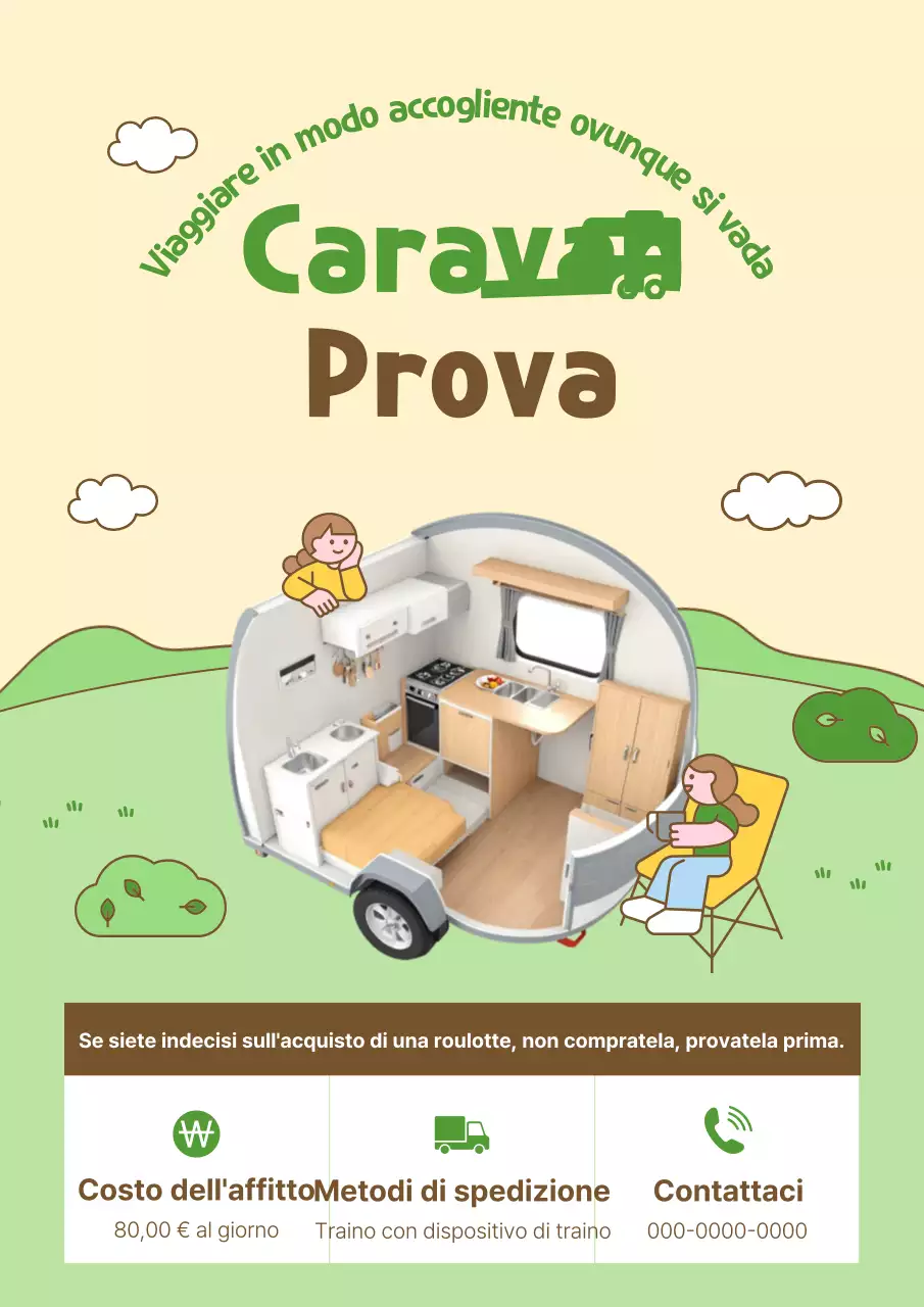 Promozione Beige Clean Travel