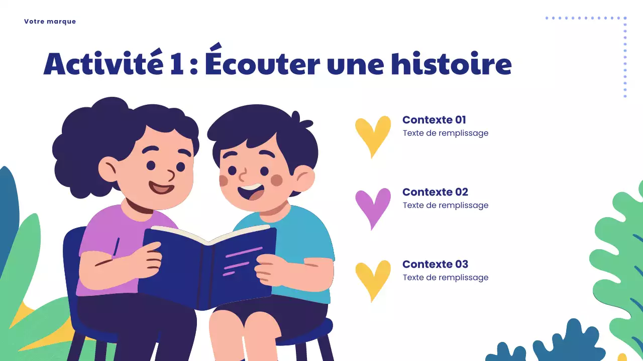 Présentation « L'apprentissage ludique est amusant » de Blue