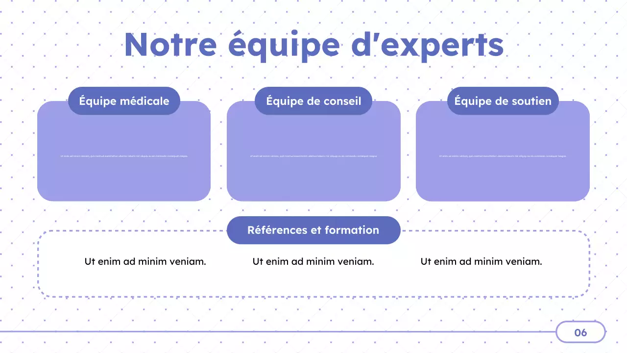 Présentation des centres de traitement Purple Minimal