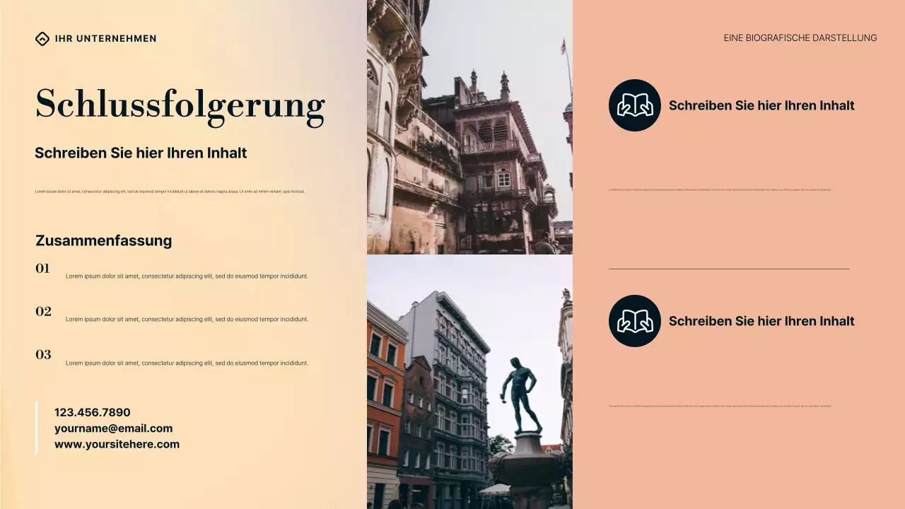 Lila-Blau- und Creme-Farbverlauf William Butler Yeats Biografie Präsentation