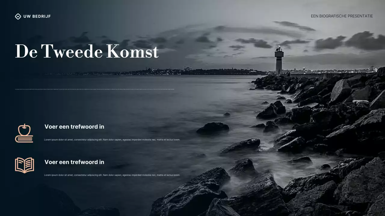 Paarsblauw en crème gradiënt William Butler Yeats Biografie Presentatie