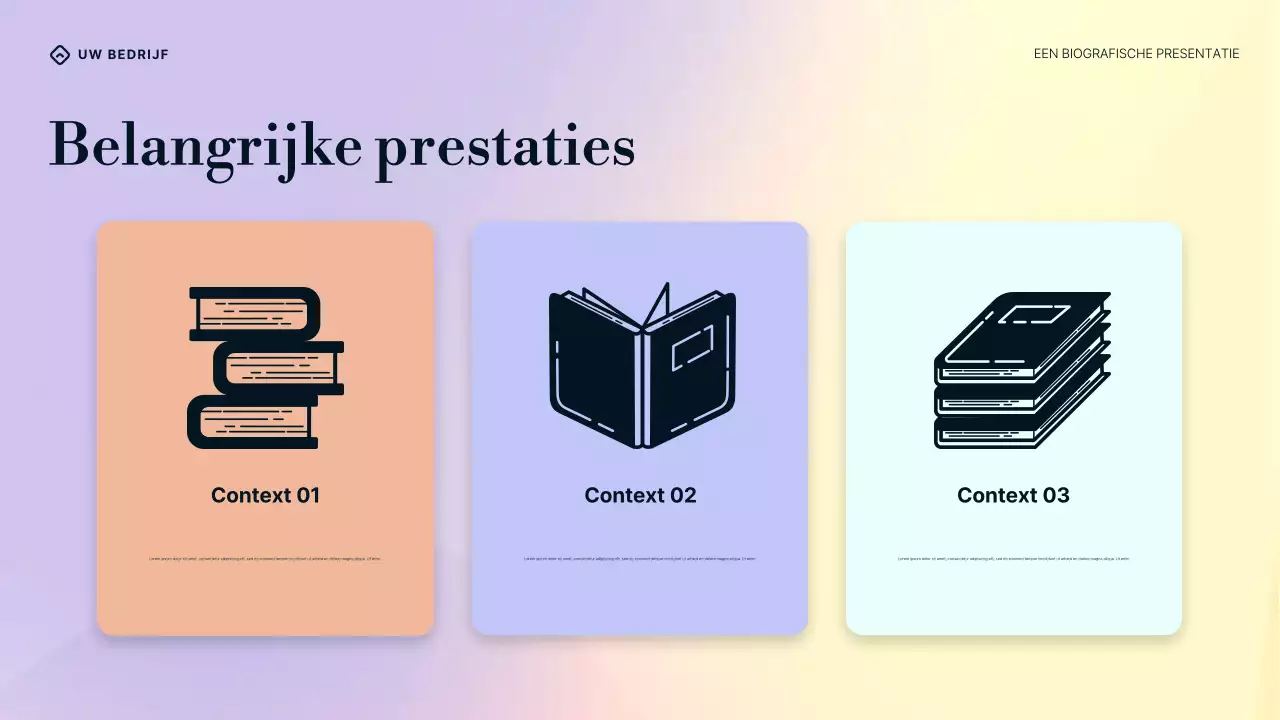 Paarsblauw en crème gradiënt William Butler Yeats Biografie Presentatie