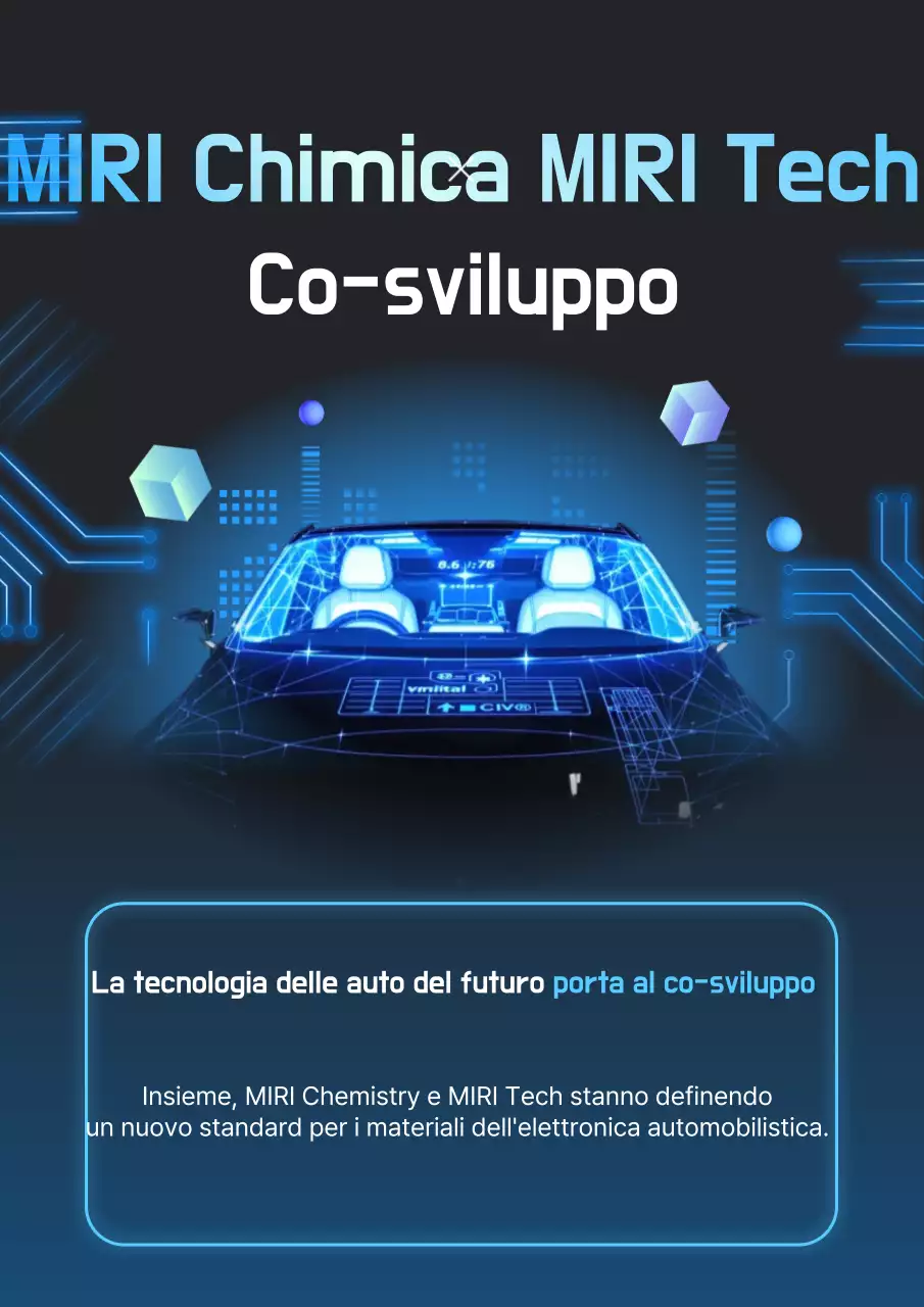Promozione della tecnologia Blue Cyber