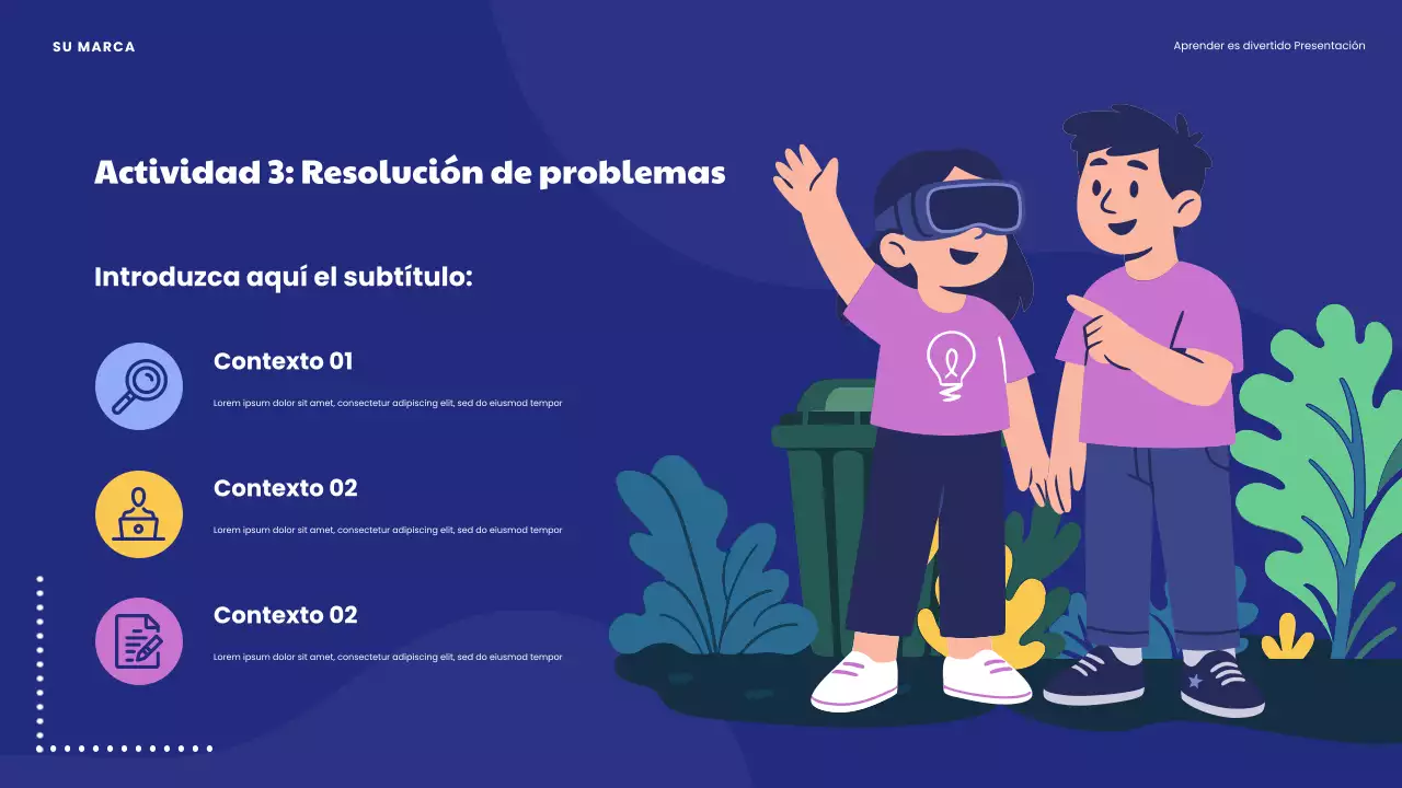 Presentación "Aprender de forma lúdica es divertido"