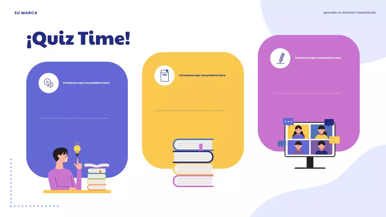 Presentación "Aprender de forma lúdica es divertido"