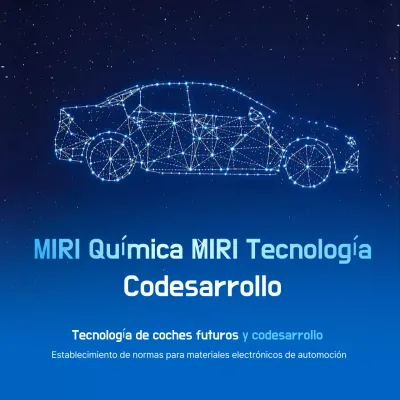 Promoción de la tecnología Blue Cyber Car