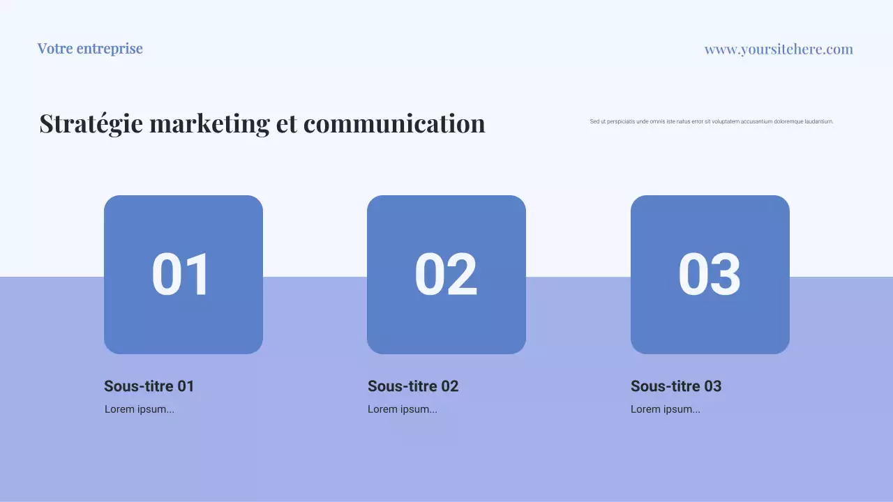 Présentation du document de plan d'affaires Blue Classic