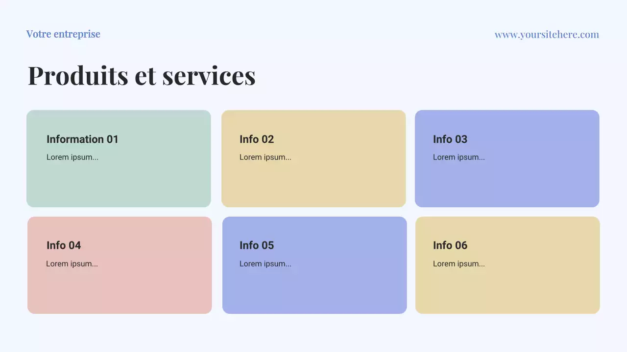 Présentation du document de plan d'affaires Blue Classic