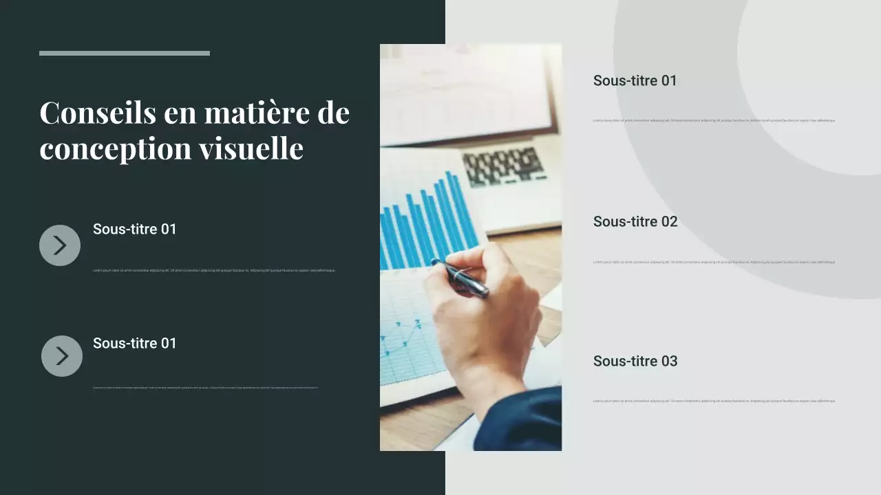 Guide de présentation moderne et écologique