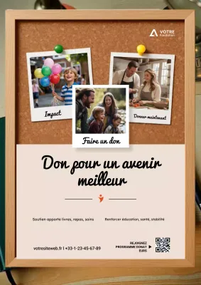 promotion caritative rustique brune