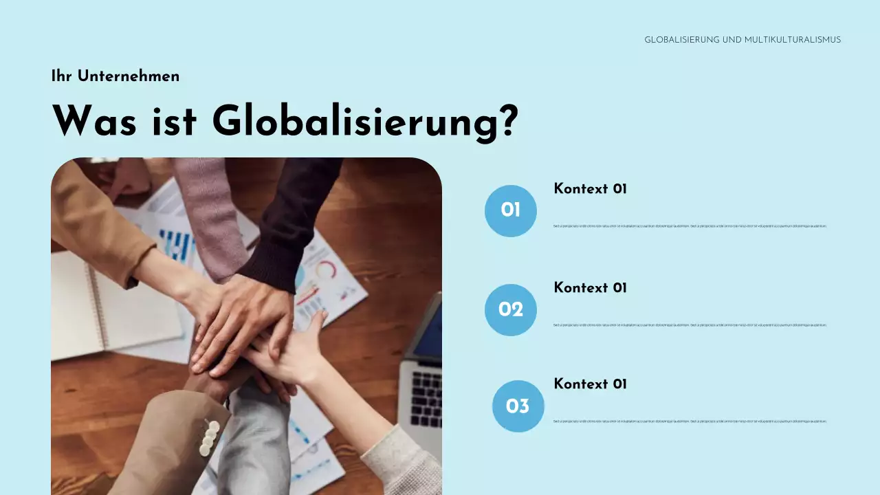 Bunte Ankündigung kultureller Vielfalt Präsentation