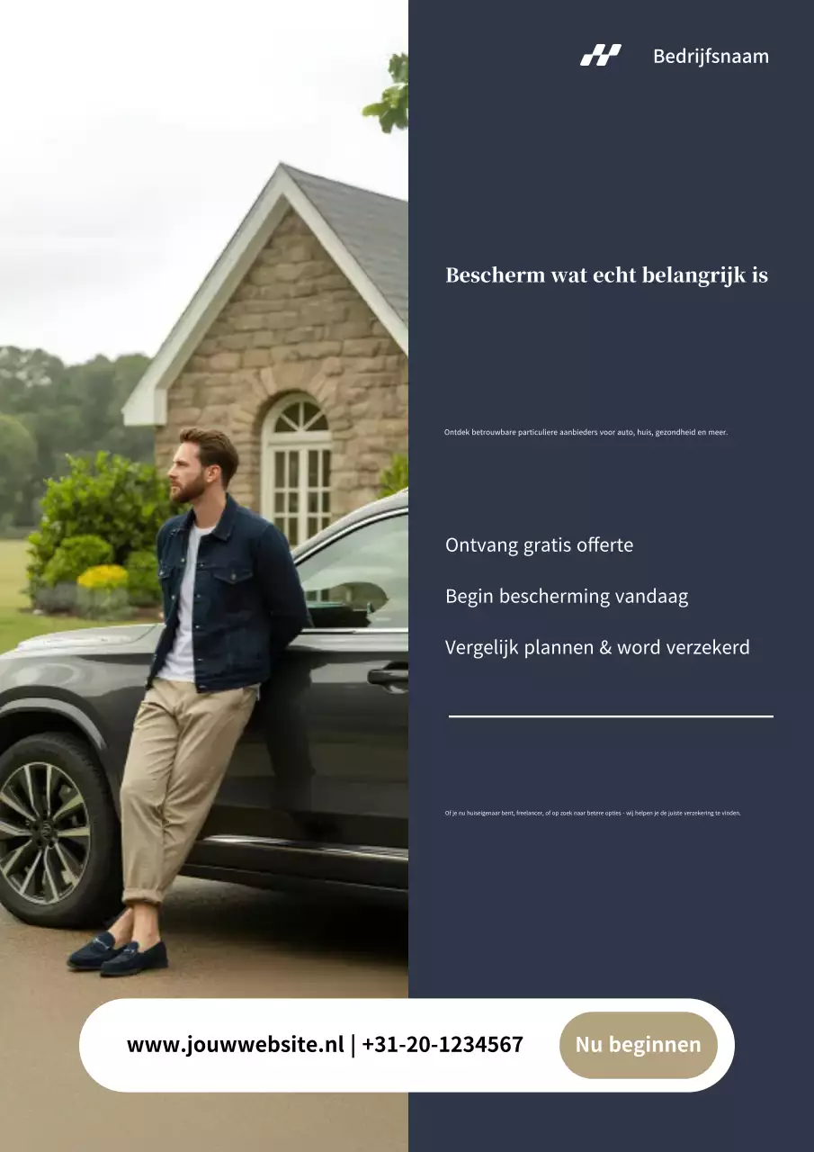 advertentie voor moderne marineverzekeringen