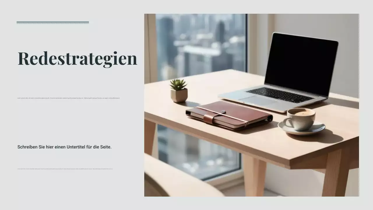 Grüner moderner Präsentationsleitfaden Präsentation