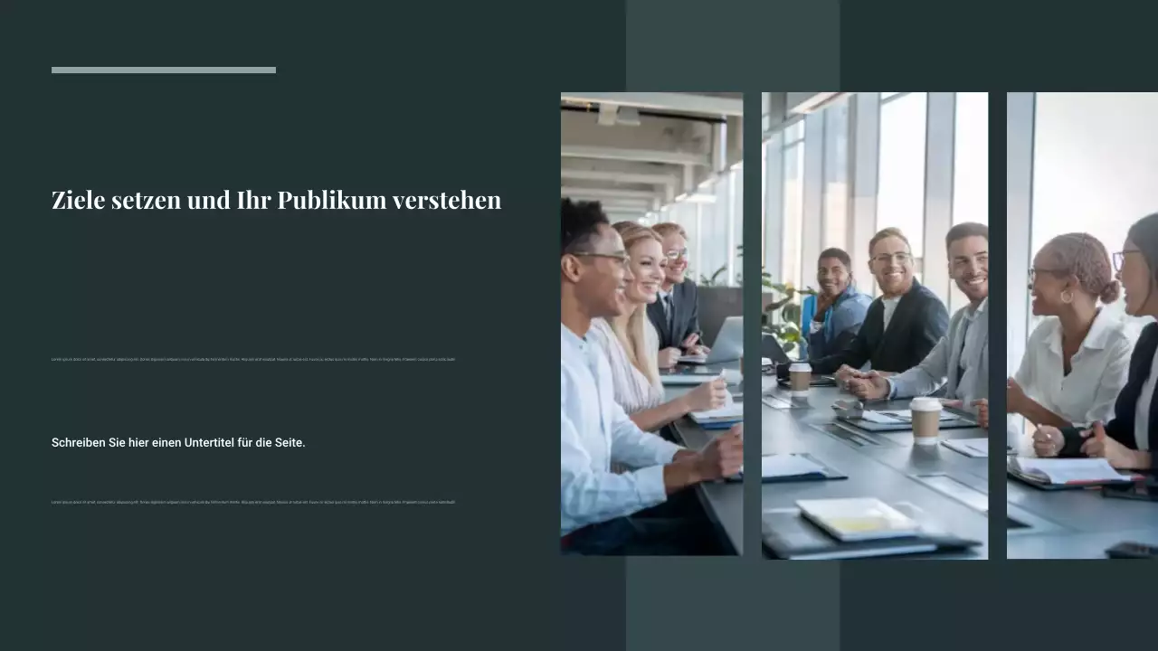 Grüner moderner Präsentationsleitfaden Präsentation