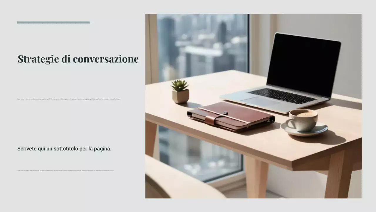 Presentazione della Guida alla Presentazione Moderna Verde