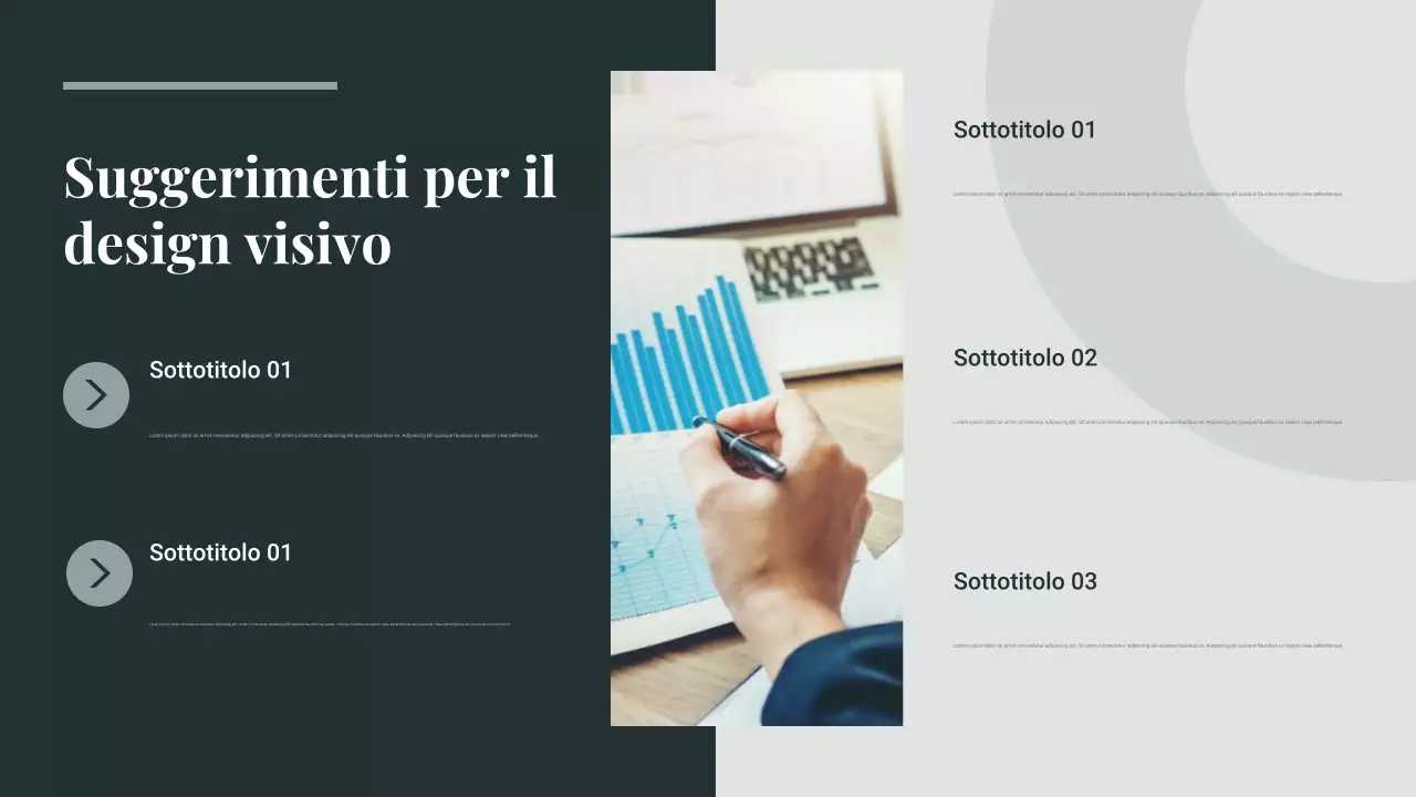 Presentazione della Guida alla Presentazione Moderna Verde