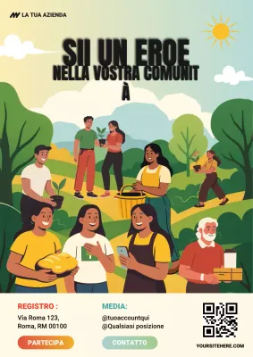 promozione della comunità moderna verde